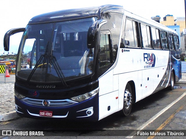 RM Transportes 4993 na cidade de Aparecida, São Paulo, Brasil, por Fábio Mateus Tibúrcio. Número da foto: #12702854.