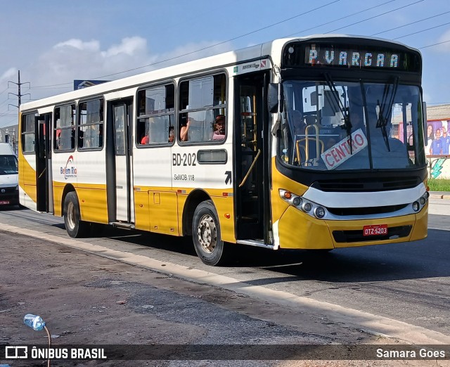 Belém Rio Transportes BD-202 na cidade de Belém, Pará, Brasil, por Samara Goes. Número da foto: #12703160.