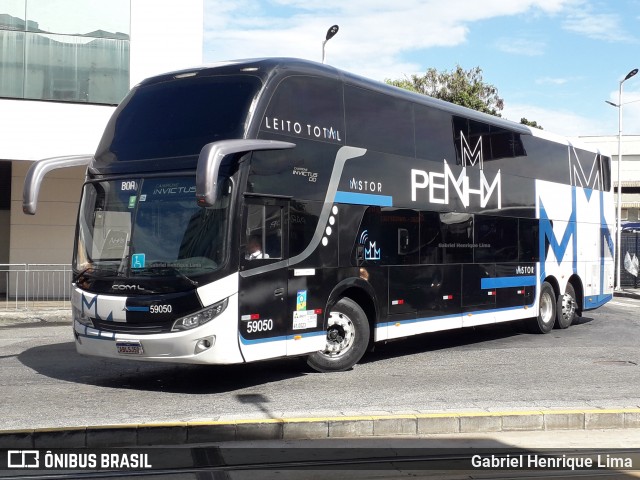 Empresa de Ônibus Nossa Senhora da Penha 59050 na cidade de Rio de Janeiro, Rio de Janeiro, Brasil, por Gabriel Henrique Lima. Número da foto: #12705849.