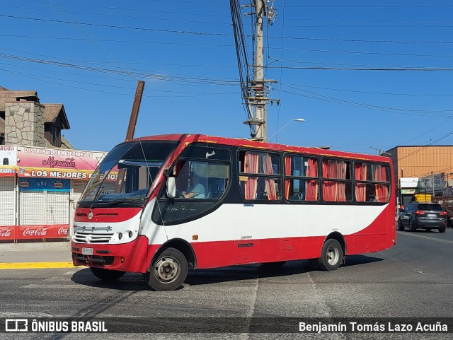 Buses Nuevo Amanecer 58 na cidade de El Tabo, San Antonio, Valparaíso, Chile, por Benjamín Tomás Lazo Acuña. Número da foto: #12704312.