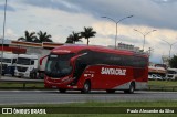 Viação Santa Cruz 34323 na cidade de Mairinque, São Paulo, Brasil, por Paulo Alexandre da Silva. Número da foto: #12704359.