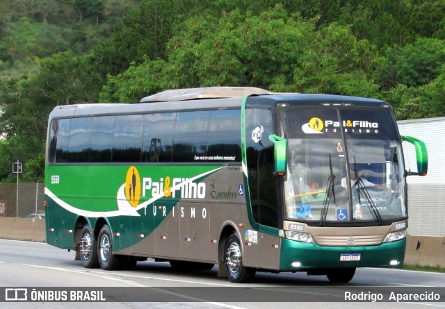 Pai & Filho Turismo 5550 na cidade de Aparecida, São Paulo, Brasil, por Rodrigo  Aparecido. Número da foto: #12707758.