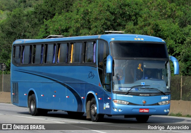 Viação Ouro Azul 2000 na cidade de Aparecida, São Paulo, Brasil, por Rodrigo  Aparecido. Número da foto: #12707676.