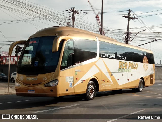 Eco Polo Brasil Transportes 110 na cidade de Niterói, Rio de Janeiro, Brasil, por Rafael Lima. Número da foto: #12707393.