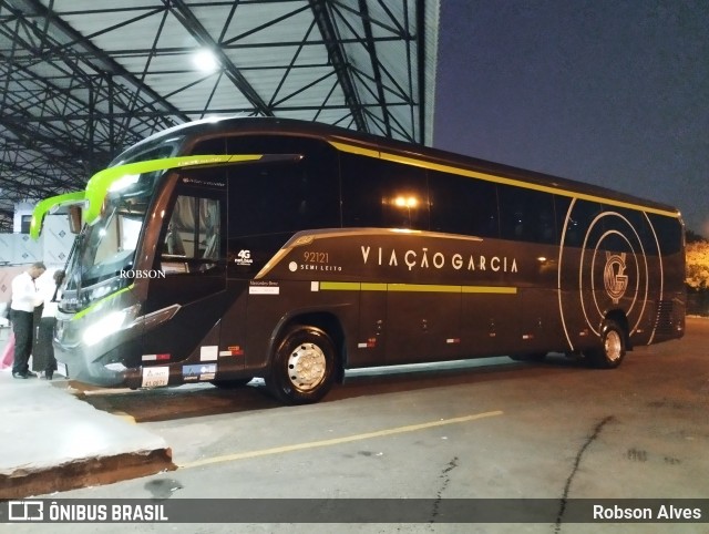 Viação Garcia 92121 na cidade de Paranavaí, Paraná, Brasil, por Robson Alves. Número da foto: #12709061.