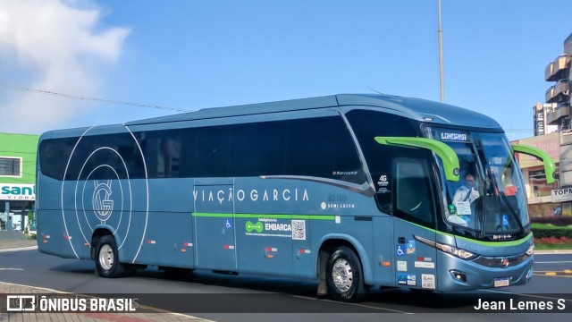 Viação Garcia 82105 na cidade de Ponta Grossa, Paraná, Brasil, por Jean Lemes S. Número da foto: #12706686.