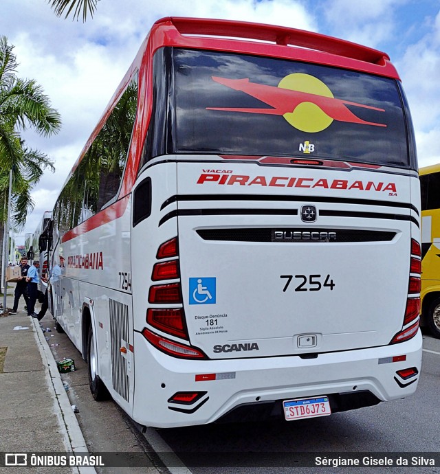 Viação Piracicabana 7254 na cidade de Barueri, São Paulo, Brasil, por Sérgiane Gisele da Silva. Número da foto: #12706468.