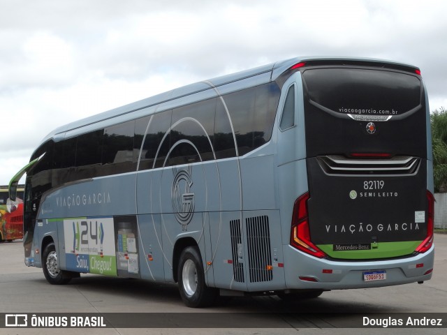 Viação Garcia 82119 na cidade de Curitiba, Paraná, Brasil, por Douglas Andrez. Número da foto: #12708147.