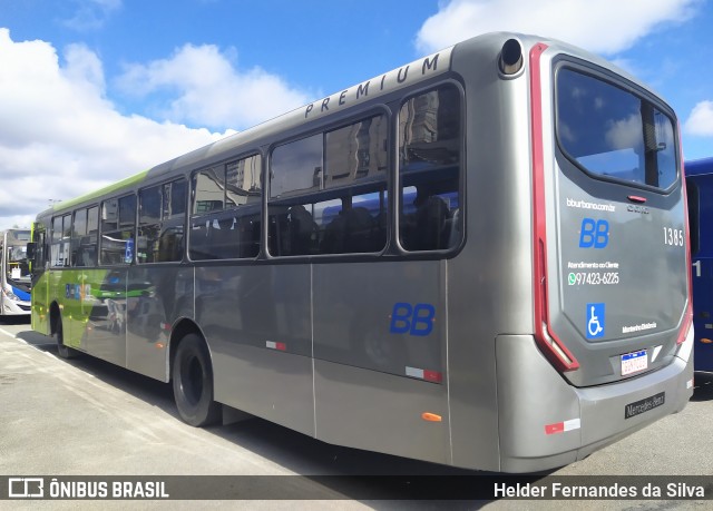 BB Transportes e Turismo 1385 na cidade de Barueri, São Paulo, Brasil, por Helder Fernandes da Silva. Número da foto: #12707357.