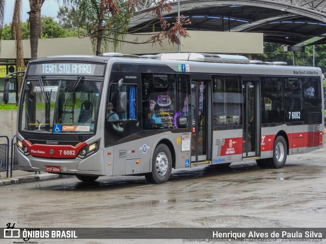 Viação Gatusa Transportes Urbanos 7 6082 na cidade de São Paulo, São Paulo, Brasil, por Henrique Alves de Paula Silva. Número da foto: #12706407.