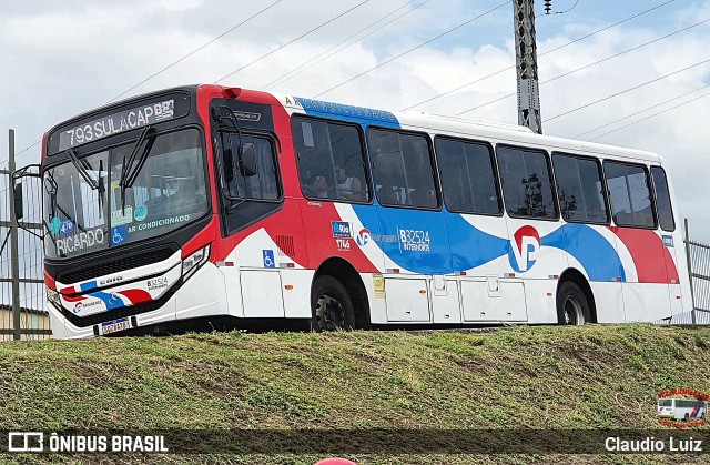 Viação Pavunense B32524 na cidade de Rio de Janeiro, Rio de Janeiro, Brasil, por Claudio Luiz. Número da foto: #12708349.