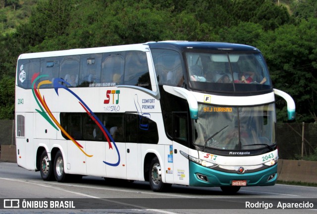 STJ Turismo 2043 na cidade de Aparecida, São Paulo, Brasil, por Rodrigo  Aparecido. Número da foto: #12707741.