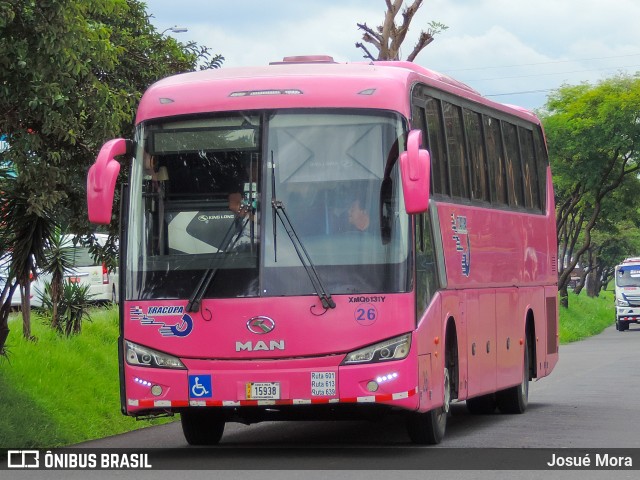 TRACOPA - Transportes Costarricenses Panameños 26 na cidade de La Uruca, San José, San José, Costa Rica, por Josué Mora. Número da foto: #12708170.