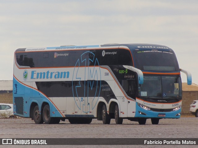 Emtram 5580 na cidade de Vitória da Conquista, Bahia, Brasil, por Fabrício Portella Matos. Número da foto: #12707980.