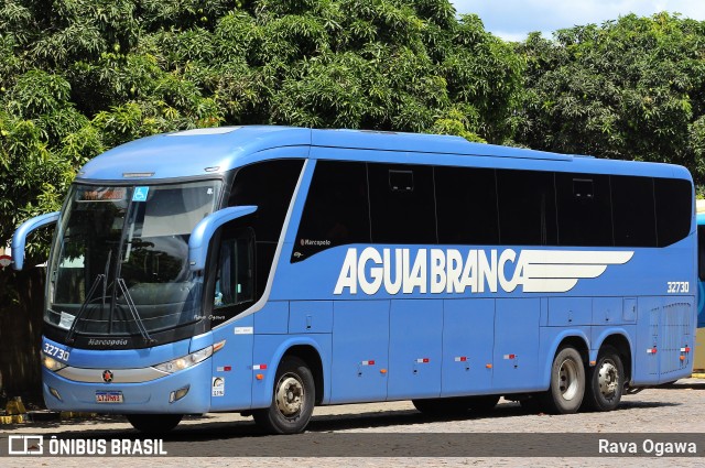 Viação Águia Branca 32730 na cidade de Vitória da Conquista, Bahia, Brasil, por Rava Ogawa. Número da foto: #12706465.