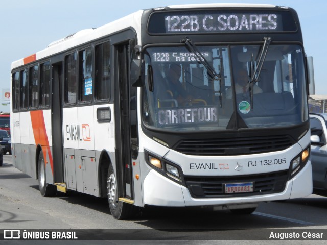 Evanil Transportes e Turismo RJ 132.085 na cidade de Nova Iguaçu, Rio de Janeiro, Brasil, por Augusto César. Número da foto: #12709297.