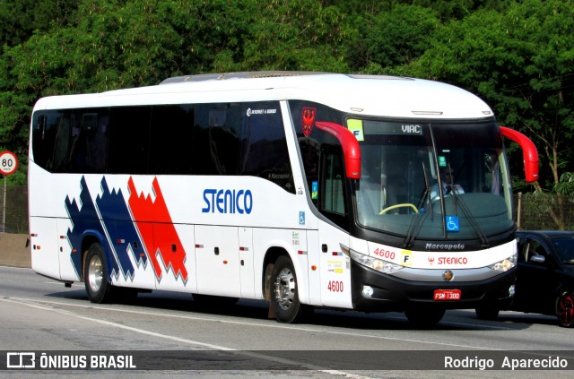 Viação Stenico 4600 na cidade de Aparecida, São Paulo, Brasil, por Rodrigo  Aparecido. Número da foto: #12707684.
