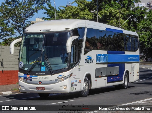 VIDA - Viação Danúbio Azul 10.004 na cidade de Campinas, São Paulo, Brasil, por Henrique Alves de Paula Silva. Número da foto: #12706459.