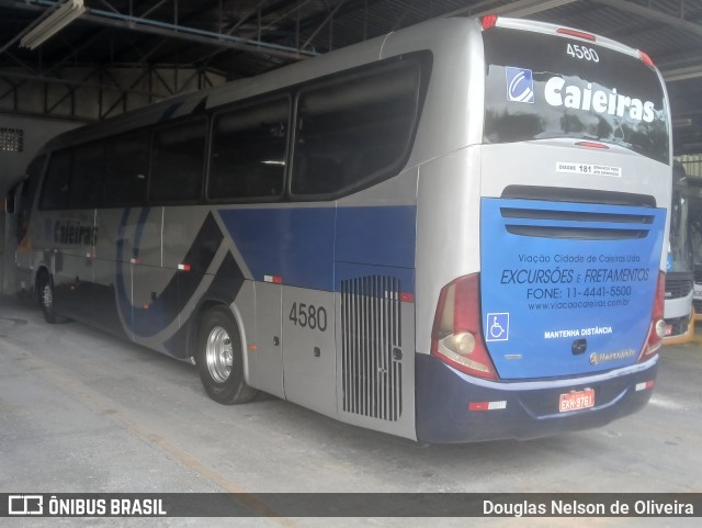 Viação Cidade de Caieiras 4580 na cidade de Caieiras, São Paulo, Brasil, por Douglas Nelson de Oliveira. Número da foto: #12707320.