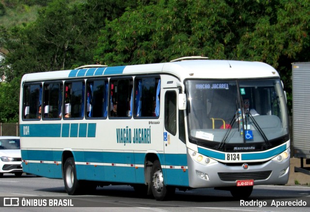 Viação Jacareí 8134 na cidade de Aparecida, São Paulo, Brasil, por Rodrigo  Aparecido. Número da foto: #12707654.