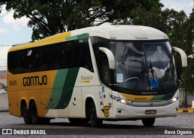 Empresa Gontijo de Transportes 18265 na cidade de Vitória da Conquista, Bahia, Brasil, por Rava Ogawa. Número da foto: #12708037.