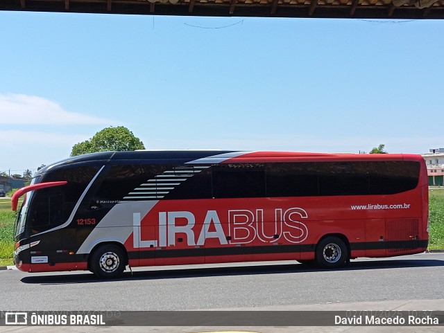 Lirabus 12153 na cidade de Ilha Comprida, São Paulo, Brasil, por David Macedo Rocha. Número da foto: #12707310.