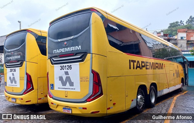 Viação Nova Itapemirim 30126 na cidade de Rio de Janeiro, Rio de Janeiro, Brasil, por Guilherme Afonso. Número da foto: #12706589.