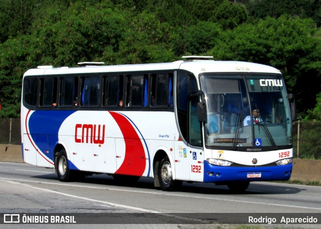 CMW Transportes 1292 na cidade de Aparecida, São Paulo, Brasil, por Rodrigo  Aparecido. Número da foto: #12707682.