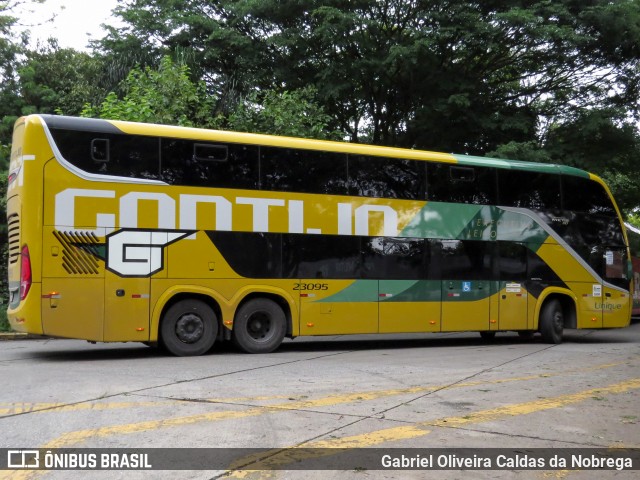 Empresa Gontijo de Transportes 23095 na cidade de São Paulo, São Paulo, Brasil, por Gabriel Oliveira Caldas da Nobrega. Número da foto: #12706903.