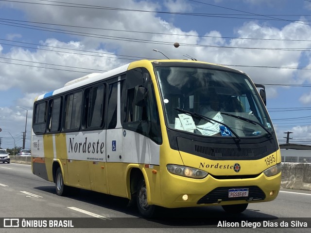 Viação Nordeste 1995 na cidade de Parnamirim, Rio Grande do Norte, Brasil, por Alison Diego Dias da Silva. Número da foto: #12706674.
