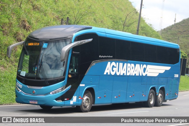 Viação Águia Branca 33310 na cidade de Piraí, Rio de Janeiro, Brasil, por Paulo Henrique Pereira Borges. Número da foto: #12708901.