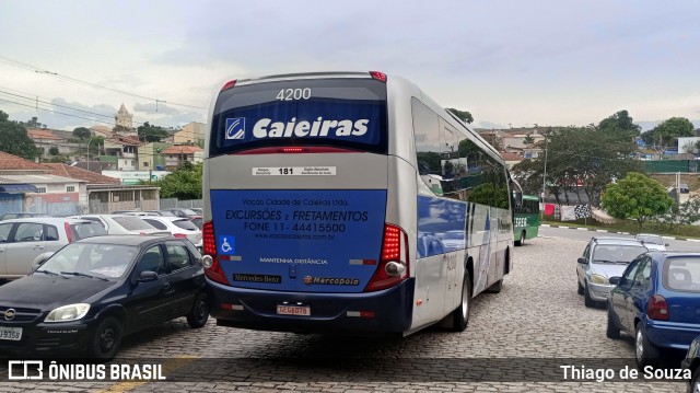 Viação Cidade de Caieiras 4200 na cidade de Franco da Rocha, São Paulo, Brasil, por Thiago de Souza. Número da foto: #12706743.