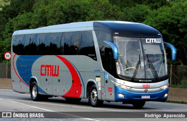 CMW Transportes 1101 na cidade de Aparecida, São Paulo, Brasil, por Rodrigo  Aparecido. Número da foto: #12707749.
