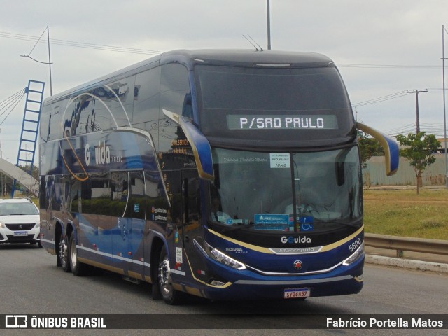 GGuida - Graça e Guida Transportes e Turismo 5600 na cidade de Vitória da Conquista, Bahia, Brasil, por Fabrício Portella Matos. Número da foto: #12708400.