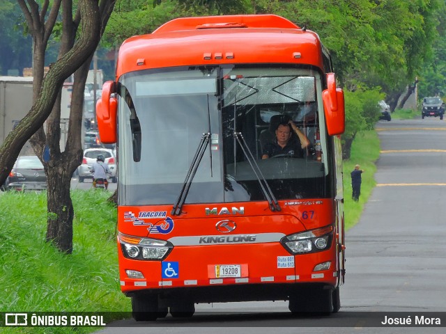 TRACOPA - Transportes Costarricenses Panameños 67 na cidade de La Uruca, San José, San José, Costa Rica, por Josué Mora. Número da foto: #12708175.