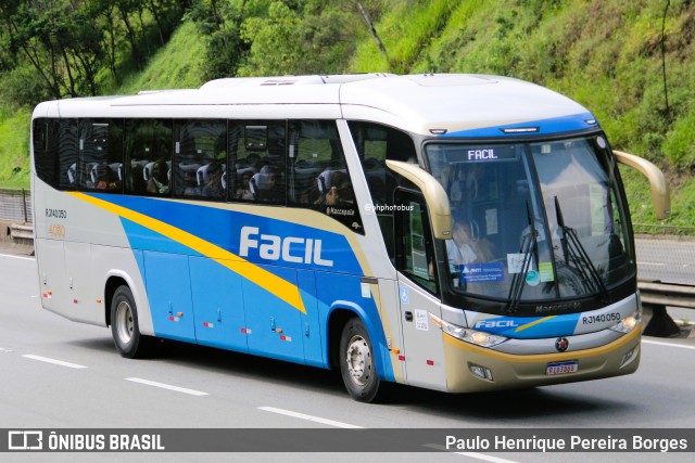 Fácil Transportes e Turismo RJ 140.050 na cidade de Piraí, Rio de Janeiro, Brasil, por Paulo Henrique Pereira Borges. Número da foto: #12708927.