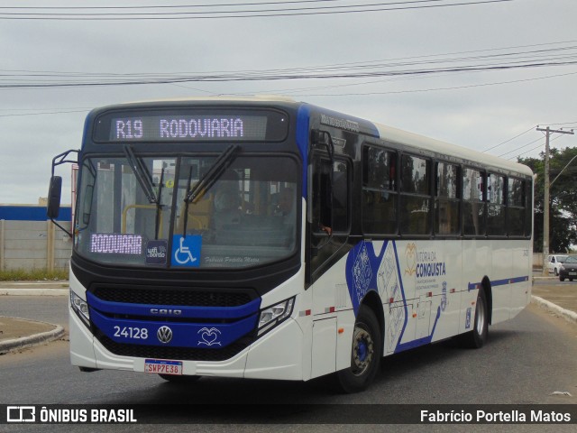 ATT - Atlântico Transportes e Turismo - Vitória da Conquista 24128 na cidade de Vitória da Conquista, Bahia, Brasil, por Fabrício Portella Matos. Número da foto: #12707943.