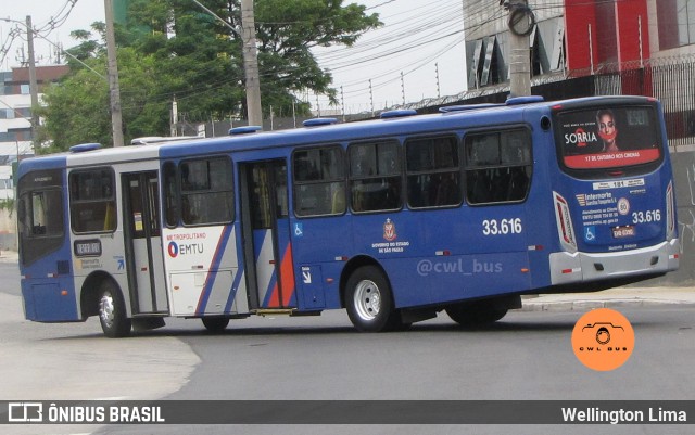 Guarulhos Transportes 33.616 na cidade de Guarulhos, São Paulo, Brasil, por Wellington Lima. Número da foto: #12707297.