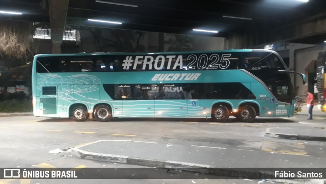 Eucatur - Empresa União Cascavel de Transportes e Turismo 6011 na cidade de São Paulo, São Paulo, Brasil, por Fábio Santos. Número da foto: #12710087.