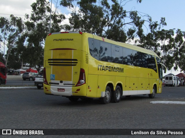 Viação Itapemirim 60023 na cidade de Caruaru, Pernambuco, Brasil, por Lenilson da Silva Pessoa. Número da foto: #12710346.