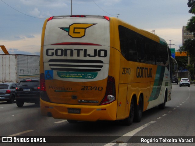 Empresa Gontijo de Transportes 21340 na cidade de São Paulo, São Paulo, Brasil, por Rogério Teixeira Varadi. Número da foto: #12710039.