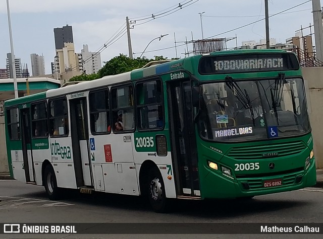 OT Trans - Ótima Salvador Transportes 20035 na cidade de Salvador, Bahia, Brasil, por Matheus Calhau. Número da foto: #12710061.