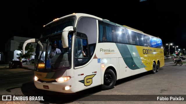 Empresa Gontijo de Transportes 14290 na cidade de Paulistana, Piauí, Brasil, por Fábio Paixão. Número da foto: #12711252.