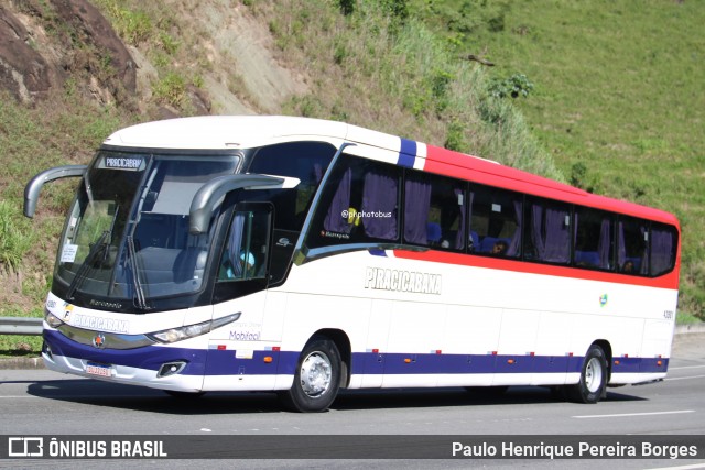Viação Piracicabana 43901 na cidade de Piraí, Rio de Janeiro, Brasil, por Paulo Henrique Pereira Borges. Número da foto: #12709927.