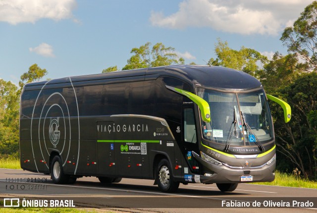 Viação Garcia 82249 na cidade de Porangaba, São Paulo, Brasil, por Fabiano de Oliveira Prado. Número da foto: #12710401.
