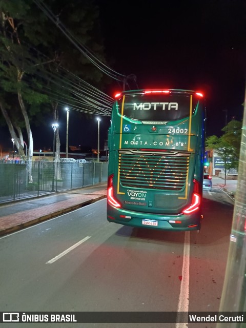 Viação Motta 24002 na cidade de São José do Rio Preto, São Paulo, Brasil, por Wendel Cerutti. Número da foto: #12711440.