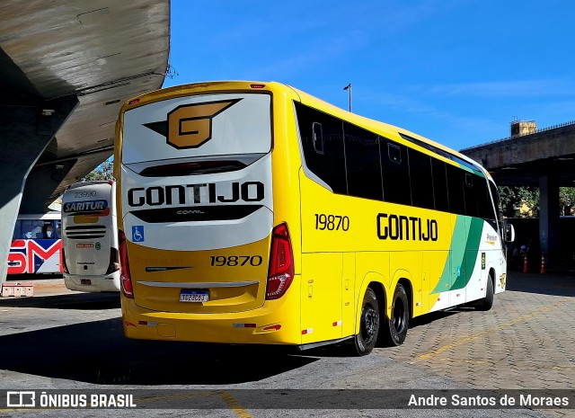 Empresa Gontijo de Transportes 19870 na cidade de Belo Horizonte, Minas Gerais, Brasil, por Andre Santos de Moraes. Número da foto: #12710590.