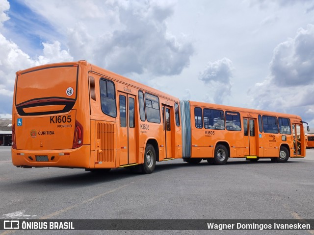 Viação Tamandaré KI605 na cidade de Curitiba, Paraná, Brasil, por Wagner Domingos Ivanesken. Número da foto: #12710466.