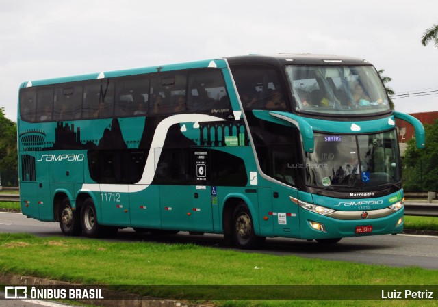 Viação Sampaio 11712 na cidade de Itatiaia, Rio de Janeiro, Brasil, por Luiz Petriz. Número da foto: #12709511.