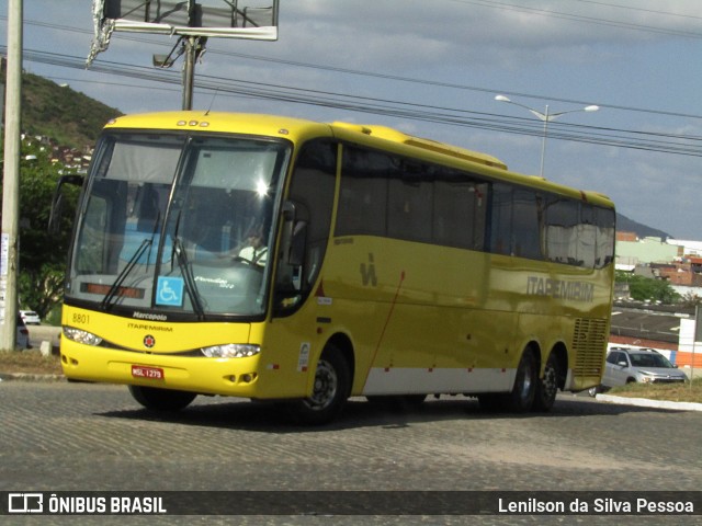 Viação Itapemirim 8801 na cidade de Caruaru, Pernambuco, Brasil, por Lenilson da Silva Pessoa. Número da foto: #12710382.